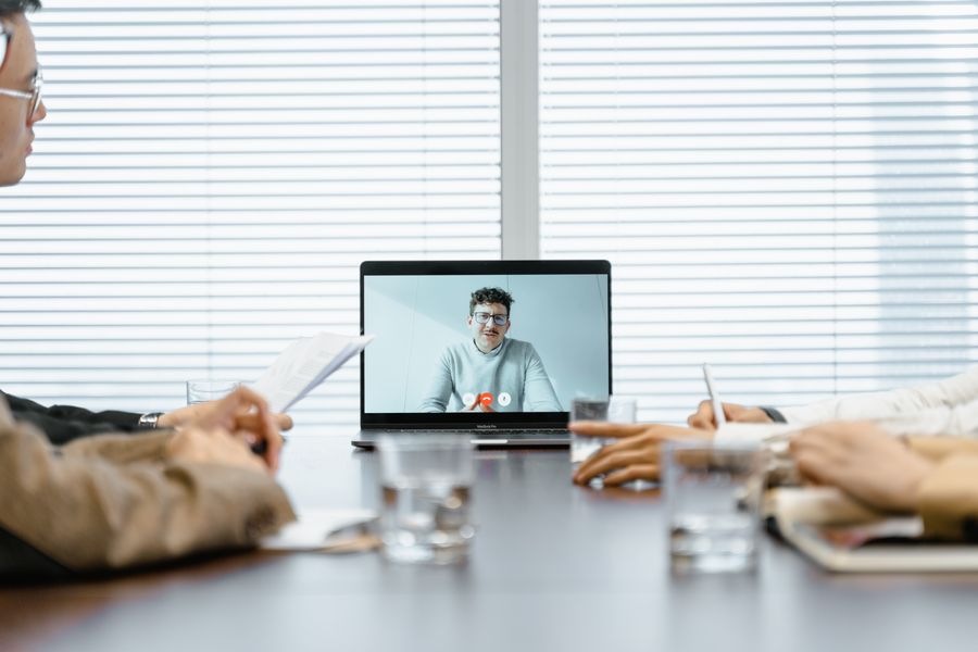 virtual team meeting