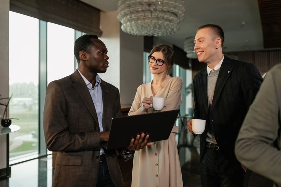 people networking