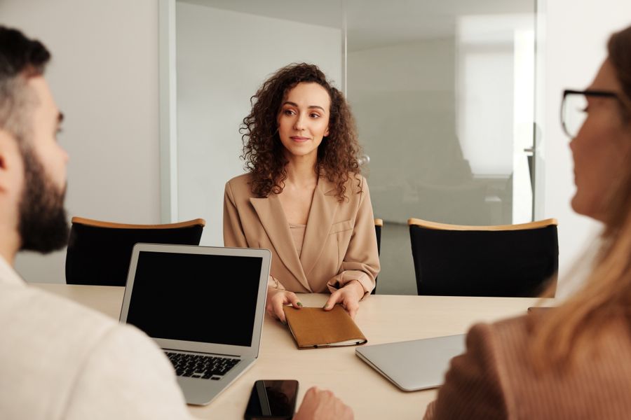 office hiring meeting
