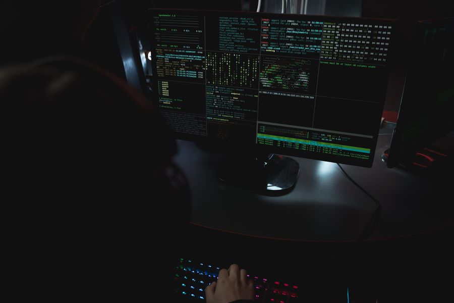 computer screen data