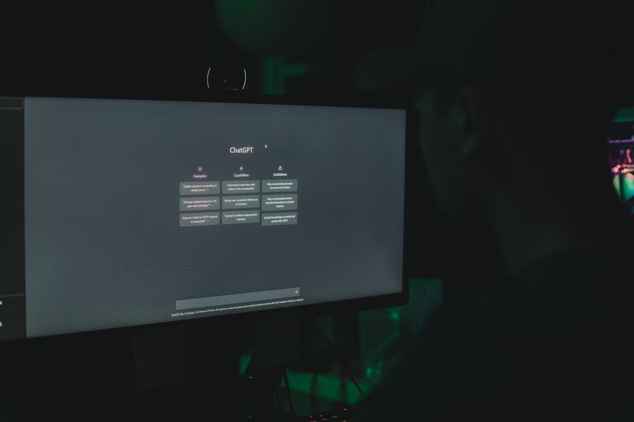 computer screen