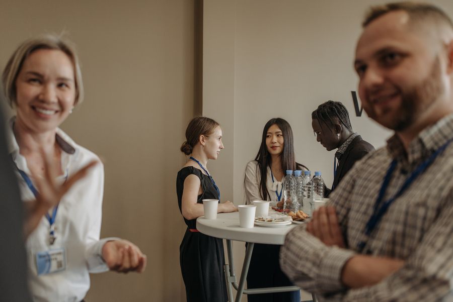 people networking