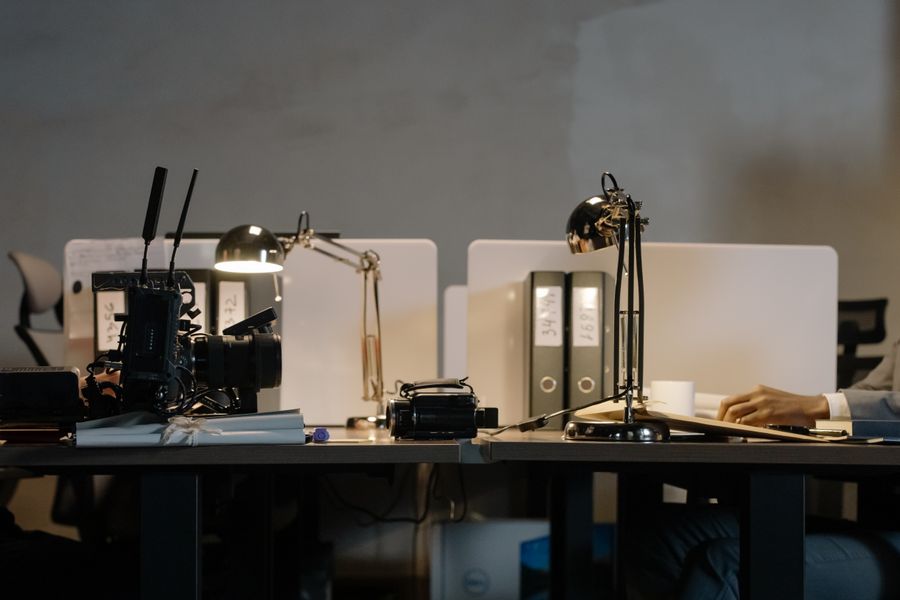 professional working desk