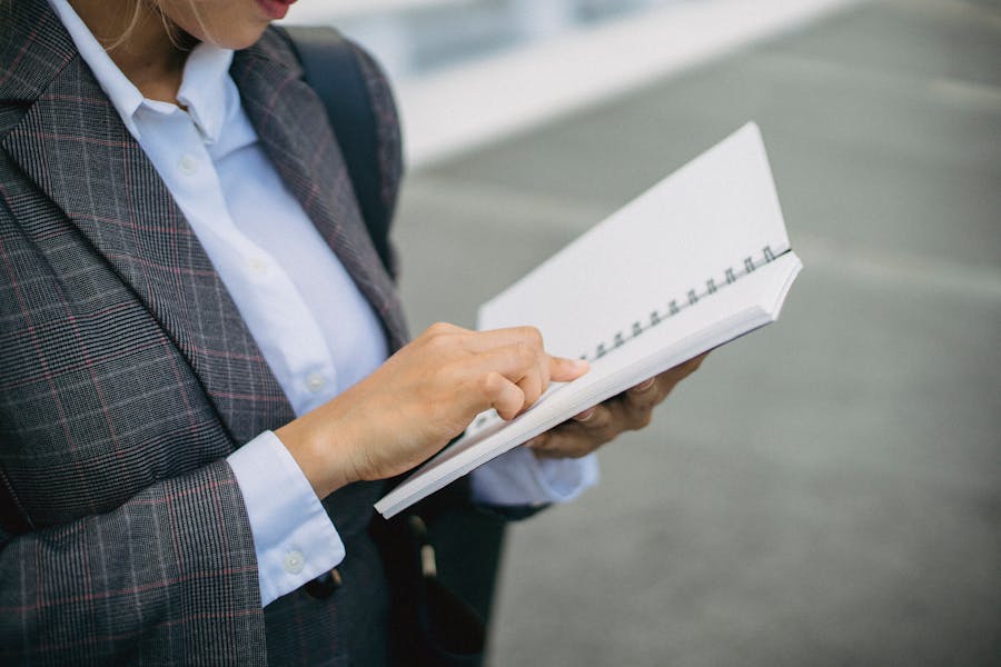 career planning notebook